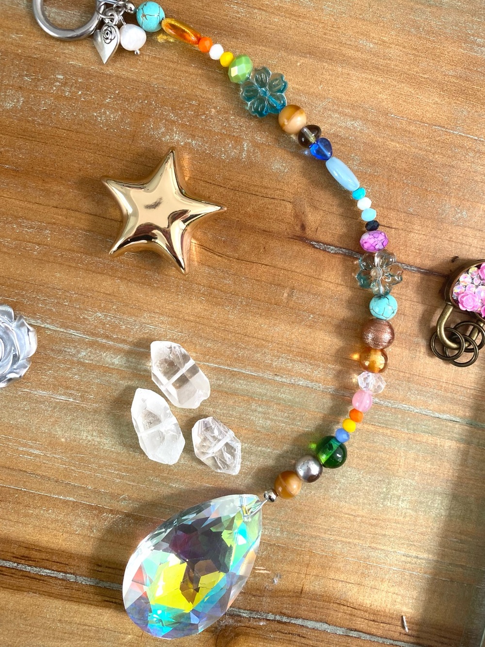 🌸Suncatcher Crystal Aurora Borealis
